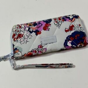Vera Bradley Multicolor Floral Wristlet